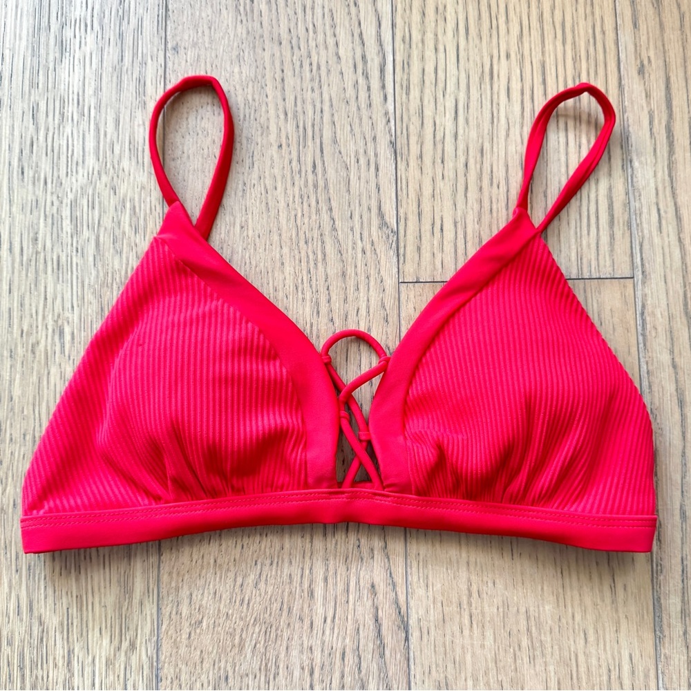 Body Glove Red Bikini Top Size S - NWT